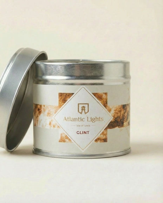 Glint Travel Candle - Wild Rhubarb & Rose