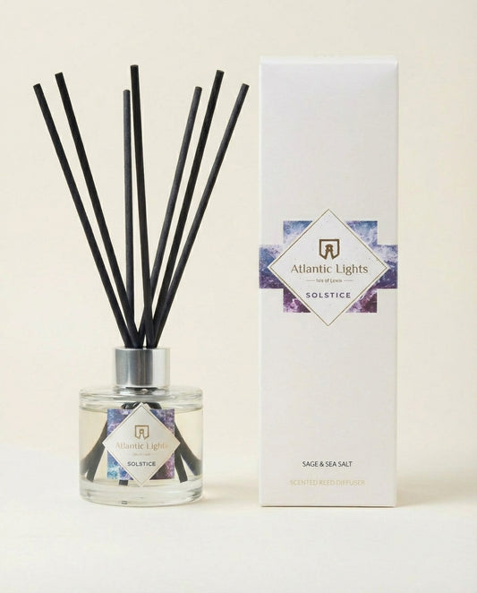Solstice Reed Diffuser - Sage & Sea Salt