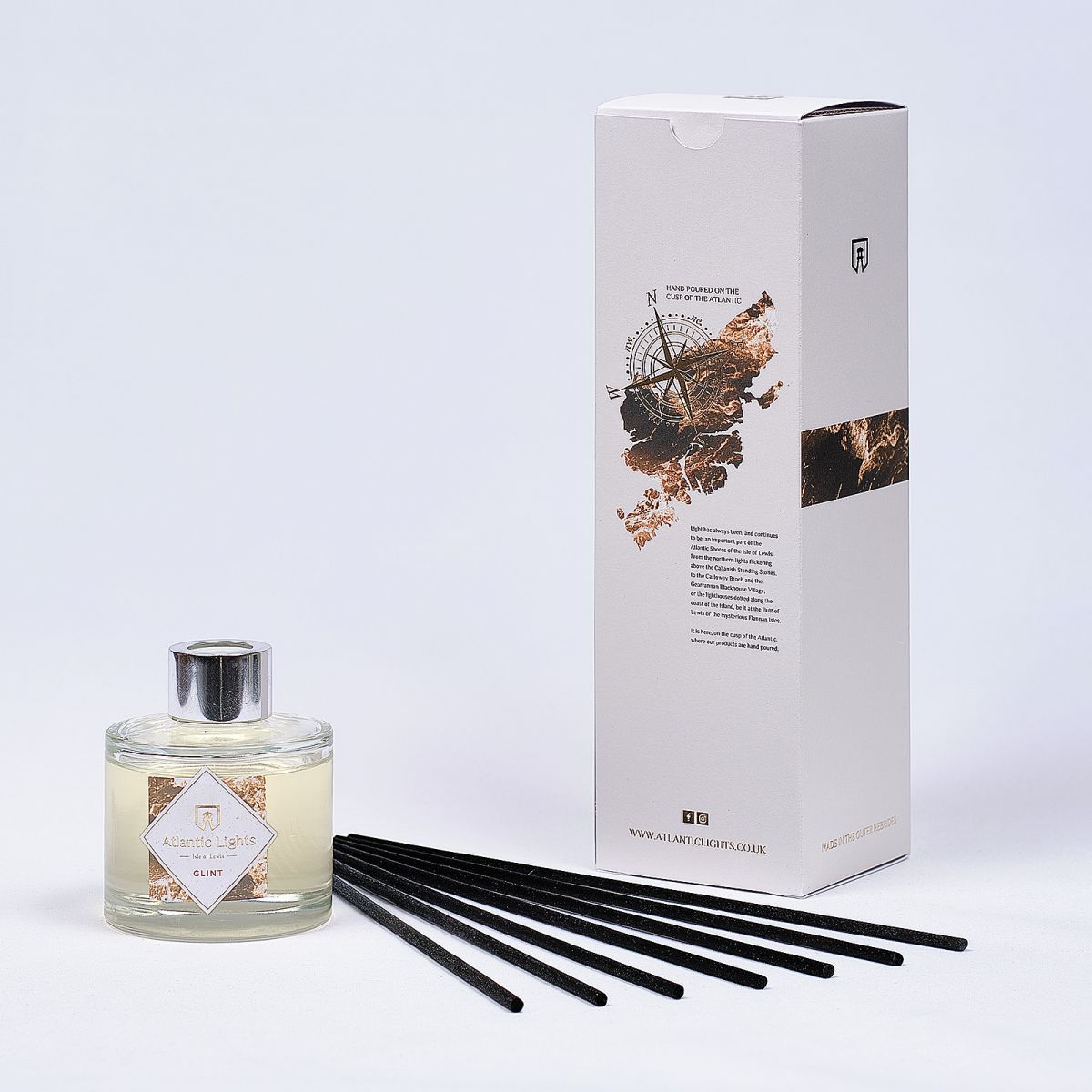 Glint Reed Diffuser - Wild Rhubarb & Rose