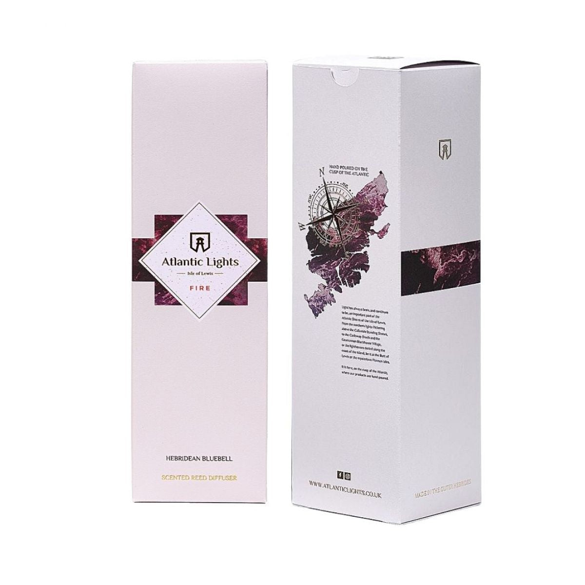 Fire Reed Diffuser - Hebridean Bluebell