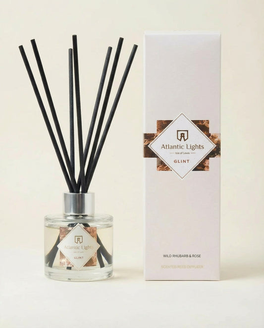 Glint Reed Diffuser - Wild Rhubarb & Rose