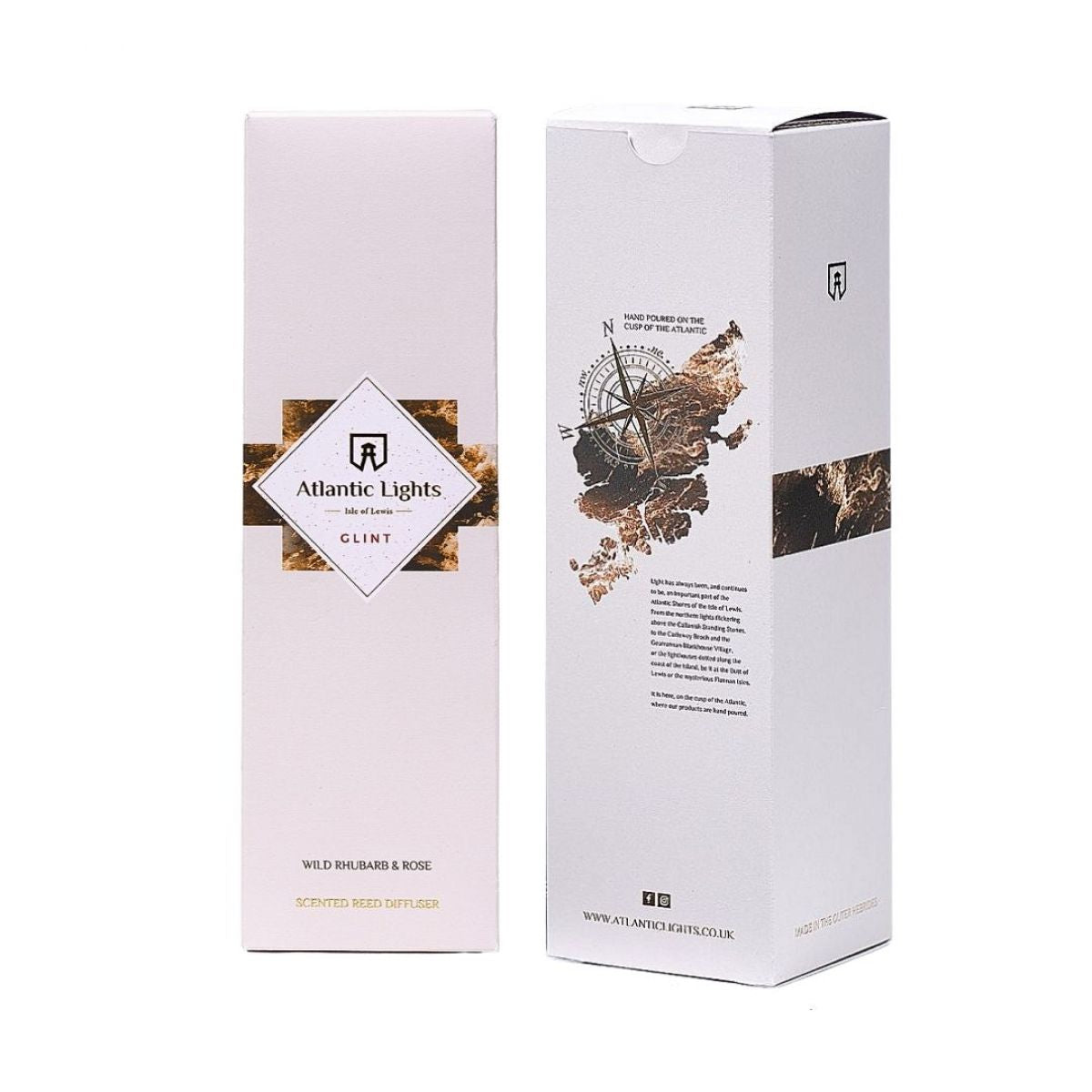 Glint Reed Diffuser - Wild Rhubarb & Rose