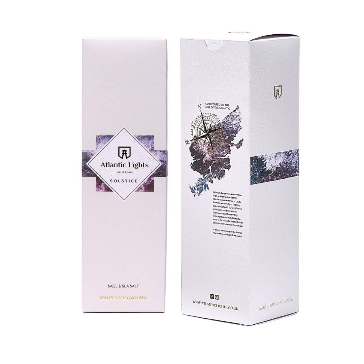 Solstice Reed Diffuser - Sage & Sea Salt