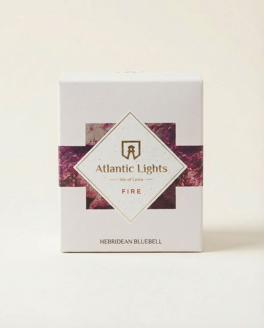 Fire Candle - Hebridean Bluebell