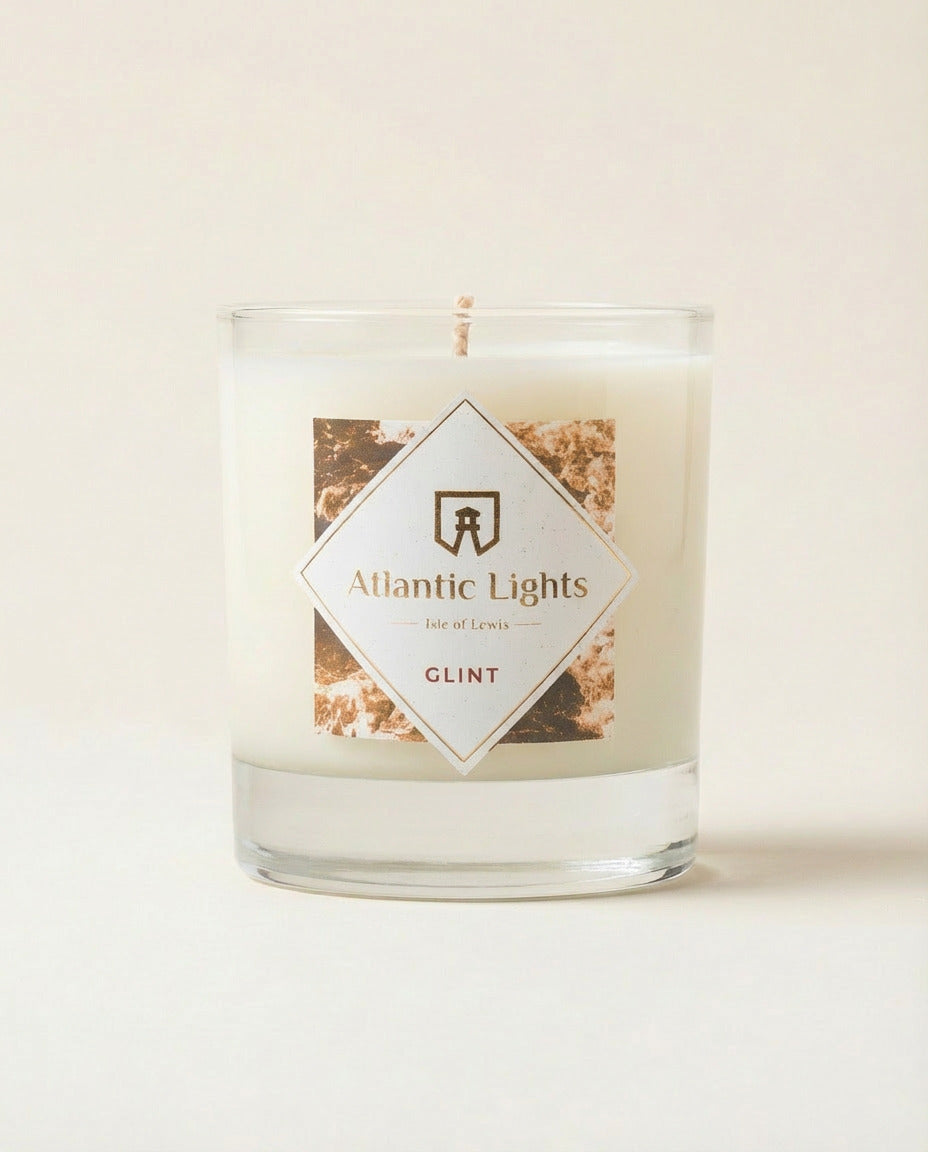 Hebridean handmade candle 